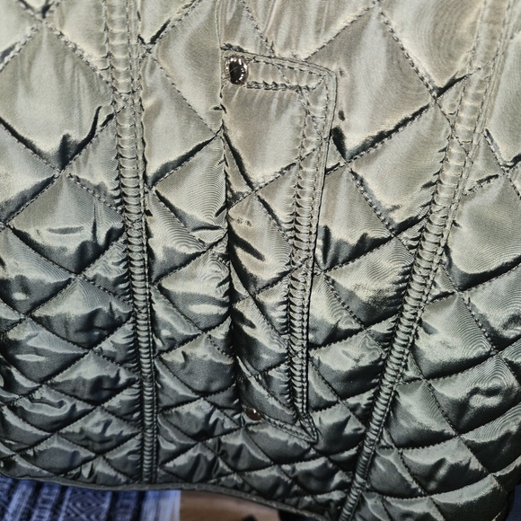 Michael kors Women's dark khaki green Quilted Jacket MINT - Picture 5 of 6